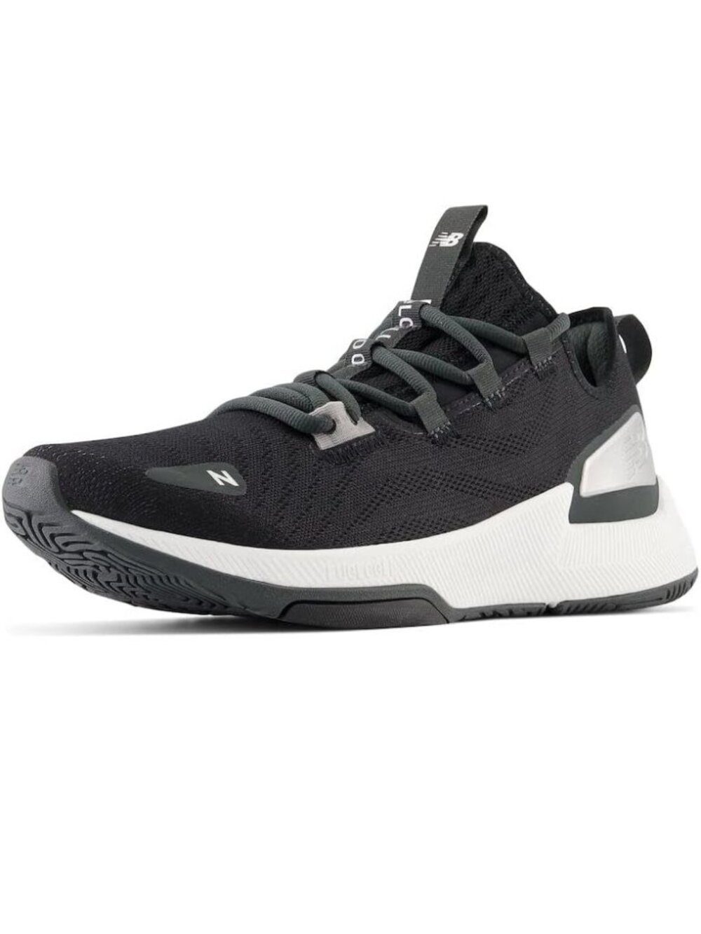 New Balance Mens FuelCell Trainer V2 - Black/Blacktop/Silver Metalic - Size 14